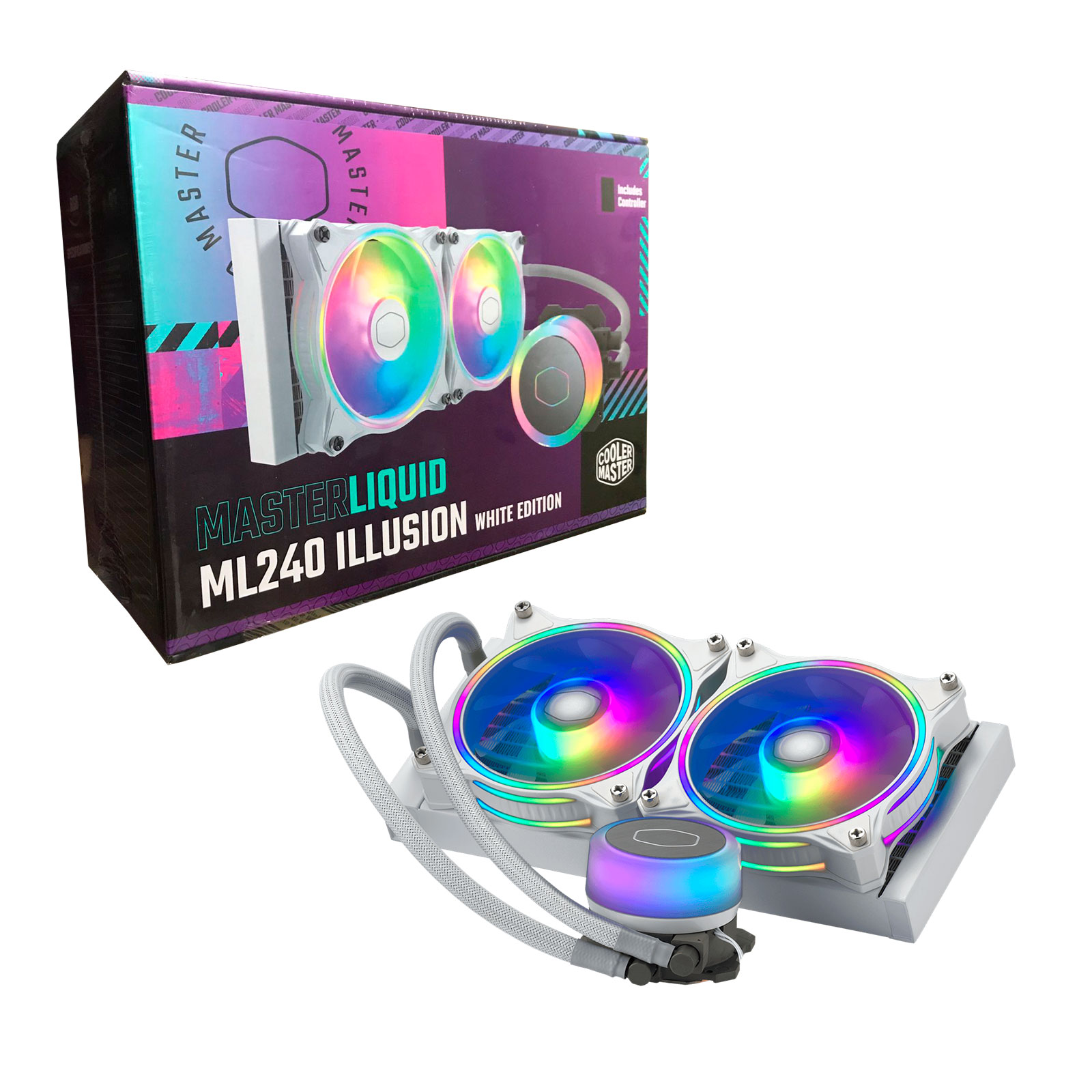 COOLER MASTER ML240 ILLUSION WHITE