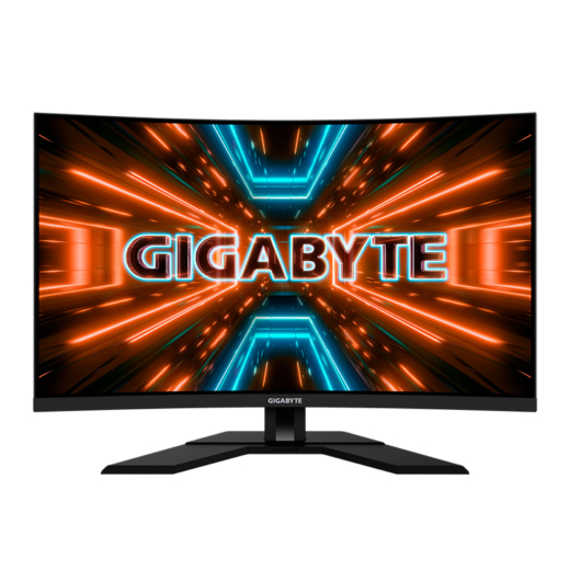 GIGABYTE M32UC 32 144Hz (160Hz OC) 4K UHD Curved Gaming Monitor, SS VA,  3840x2160 Display, 1ms Response Time (MPRT), 1x DisplayPort 1.4, 2x HDMI  2.1