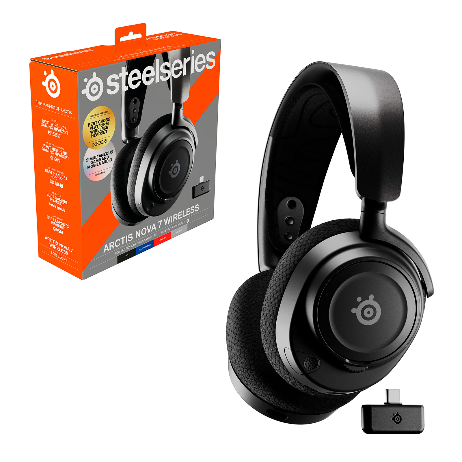 Headset Steelseries Arctis Nova 7 Wireless - Clones y Periféricos