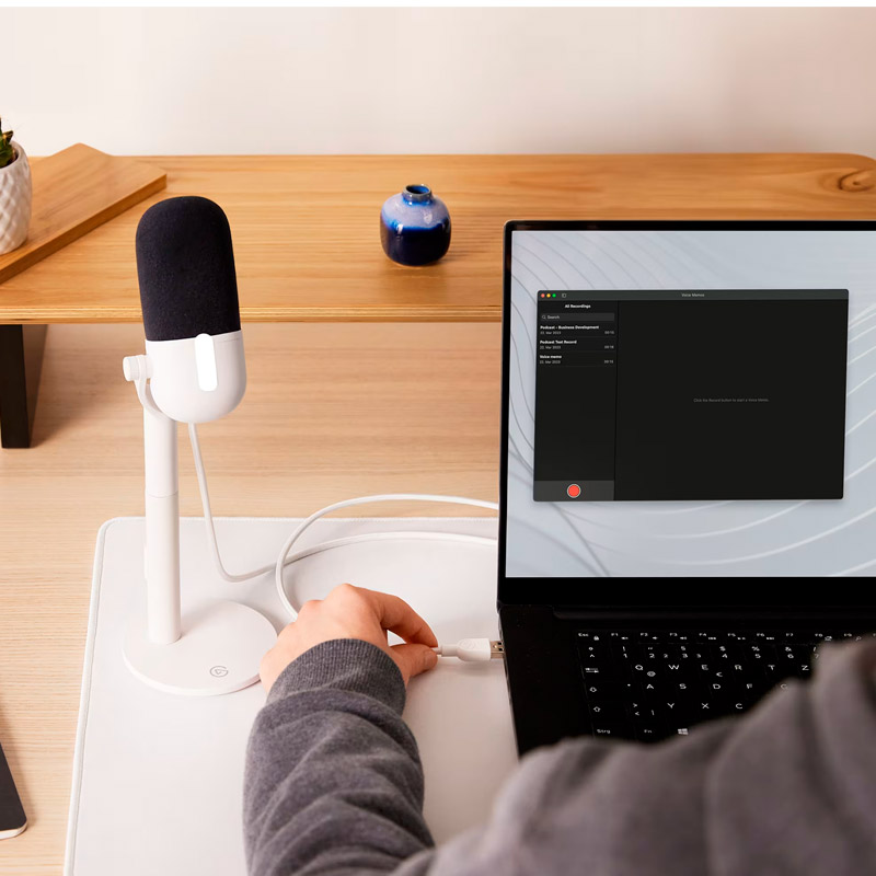 thumbnail image 2 of Gaming Mic Neo USB Condenser Microphone Tap To Mute For Gaming, Streaming, Meetings, Voice Recording On Teams/Zoom/OBS/Twitch/YouTube And More, Plug-'n -Play, Works On Elgato Wave 2 of 13