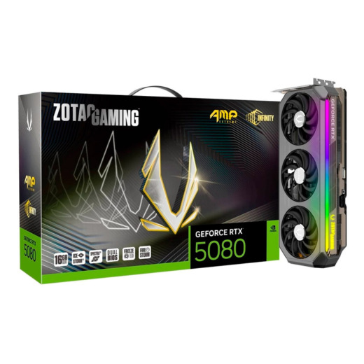 ZOTAC GAMING RTX 5080 16GB DDR7 AMP Extreme INFINITY