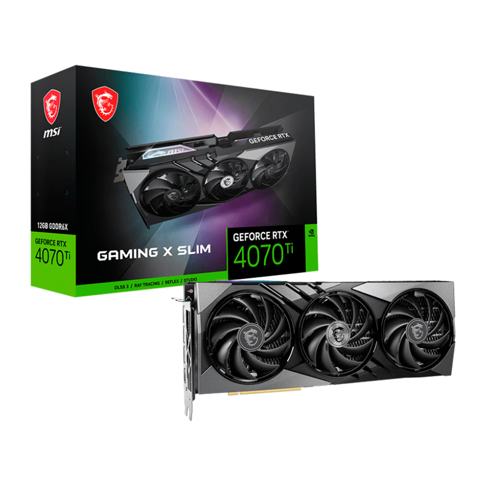 MSI GeForce RTX™ 4070 SUPER 12G GAMING X SLIM WHITE