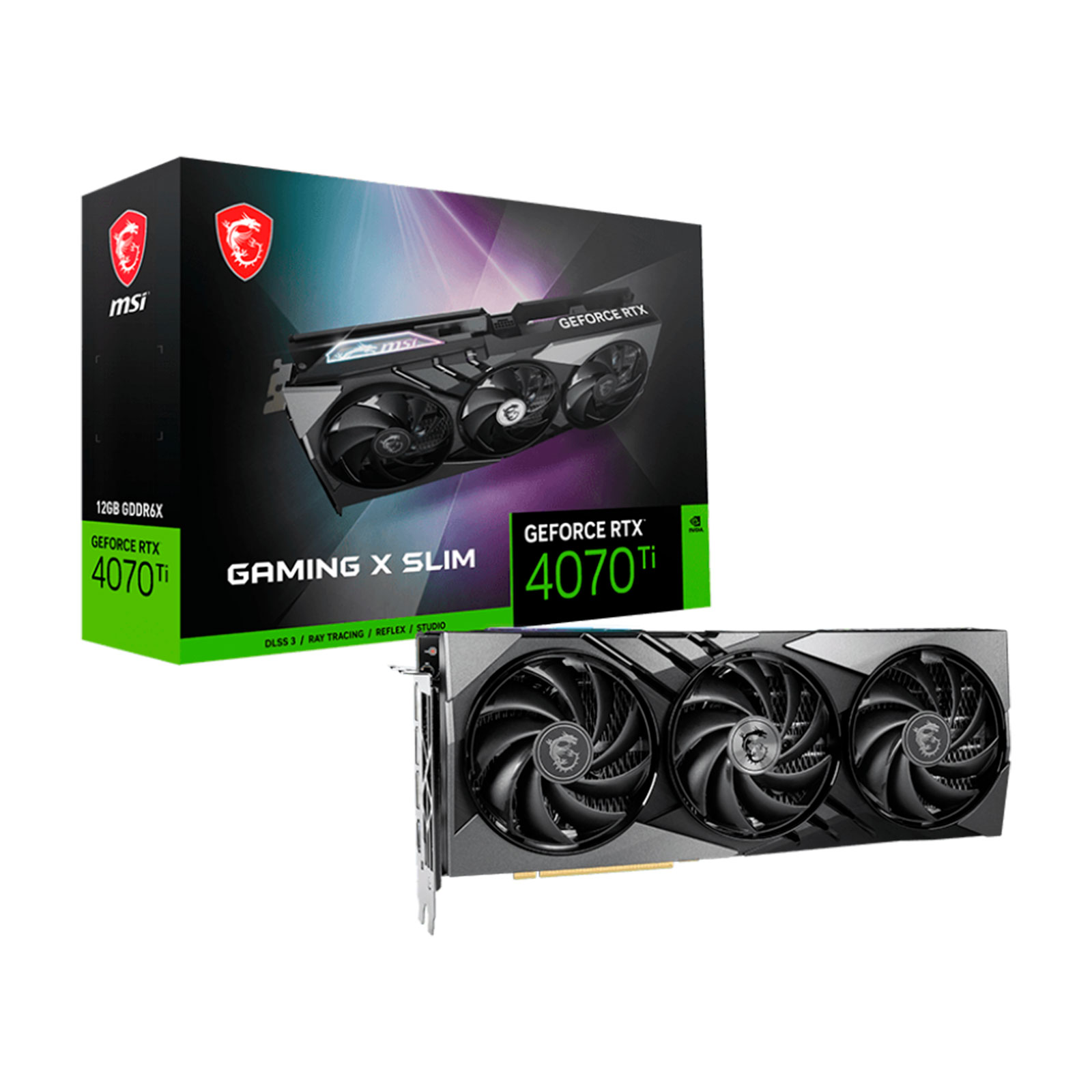 GeForce RTX™ 4070 Ti GAMING X TRIO WHITE 12G