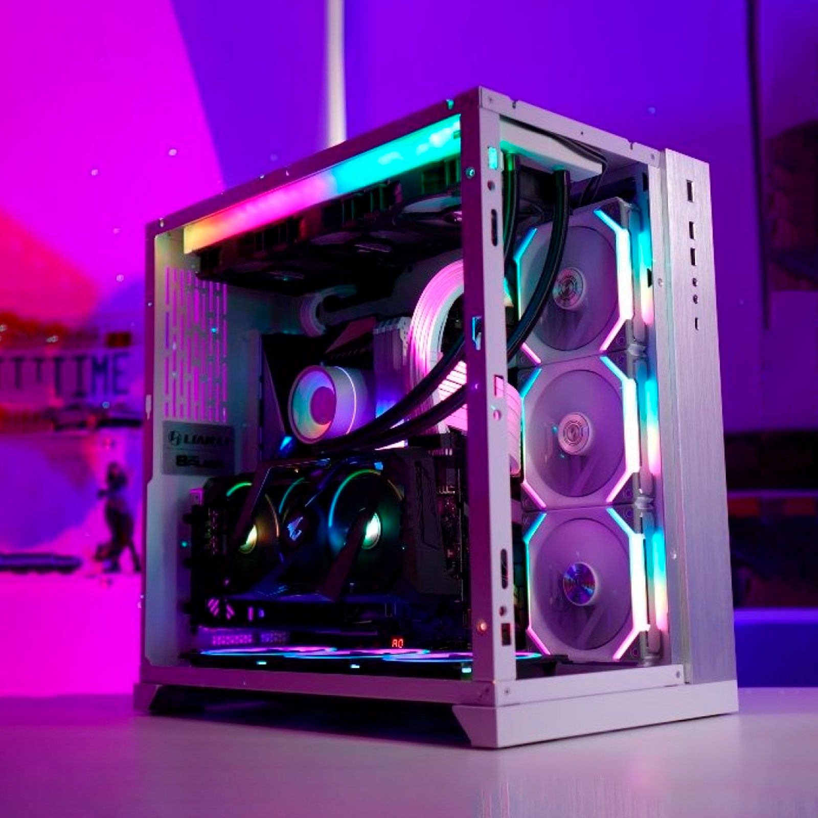 Lian Li UNI Fan SL V2 RGB White - Clones y Periféricos