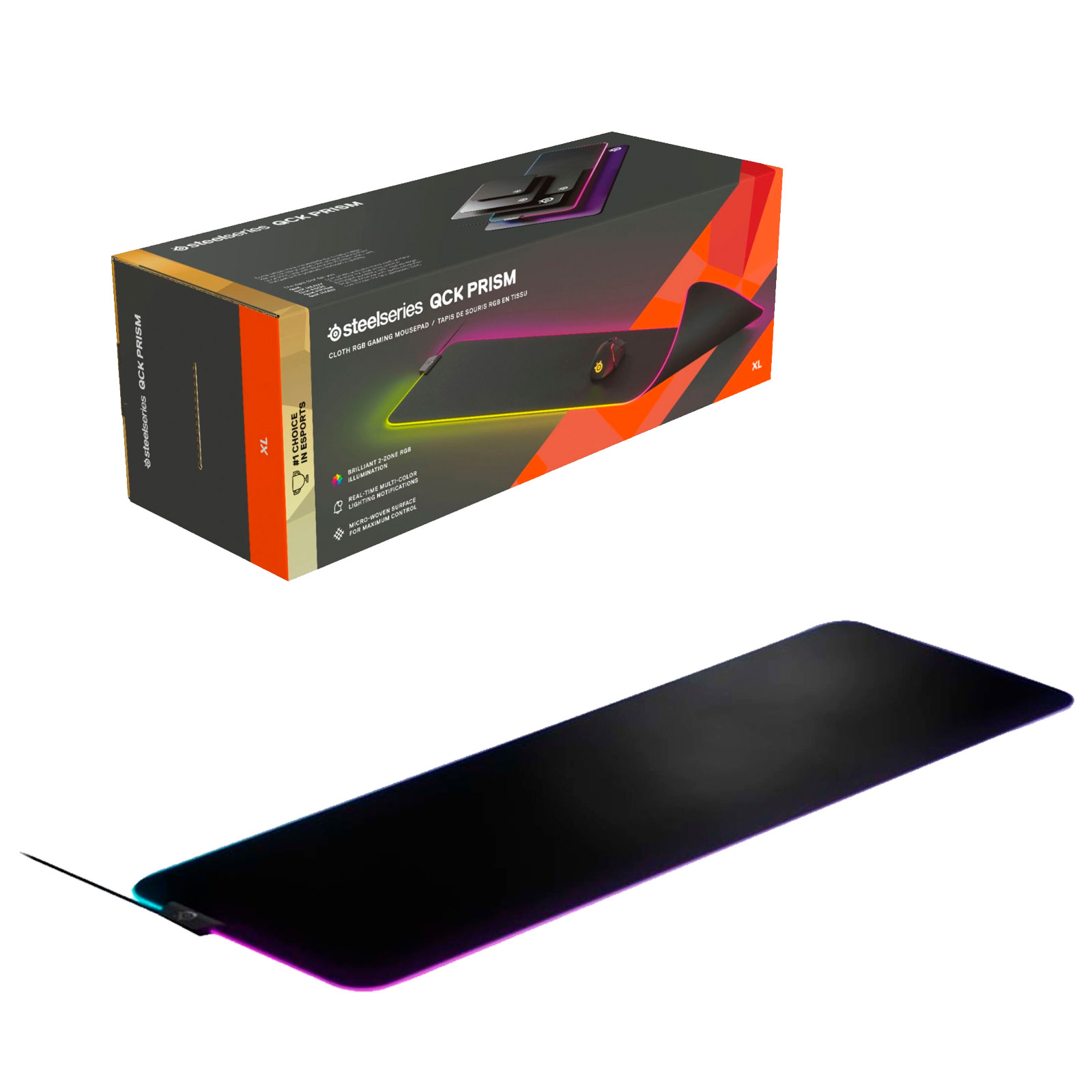 Tapis De Souris Gaming - Steelseries - Qck Edge - Xl